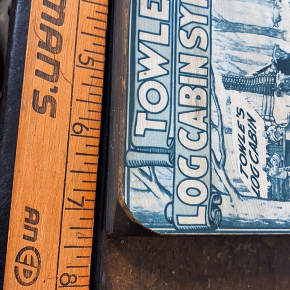 . Vintage 1984 Towle's Log Cabin Syrup Collection "Absolutely Pure Maple Syrup" - Picture 8 of 12